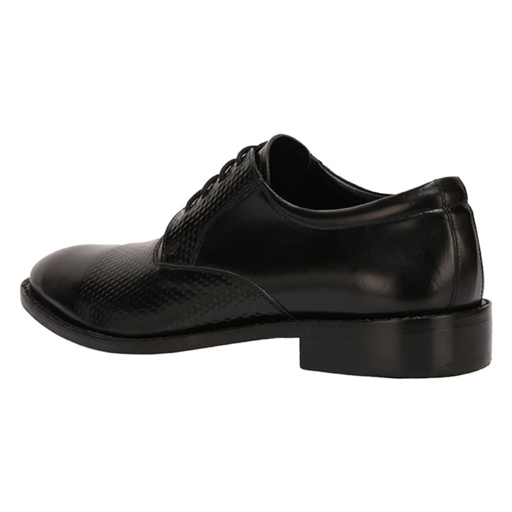 LIBERTYZENO Men's Black  Lace-Up Shoes - Picture 3 of 5